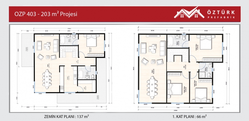 OZP 403 - Hafif Çelik Dubleks Villa 4. Fotoğrafı