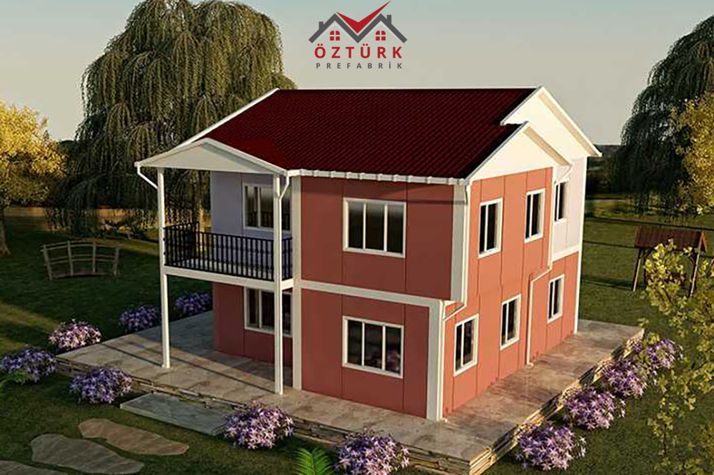 OZP 210 - 150 m2 2 Katlı Prefabrik Ev