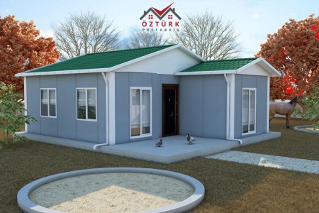 OZP 103 - Tek Katlı 49 m2 Prefabrik Ev